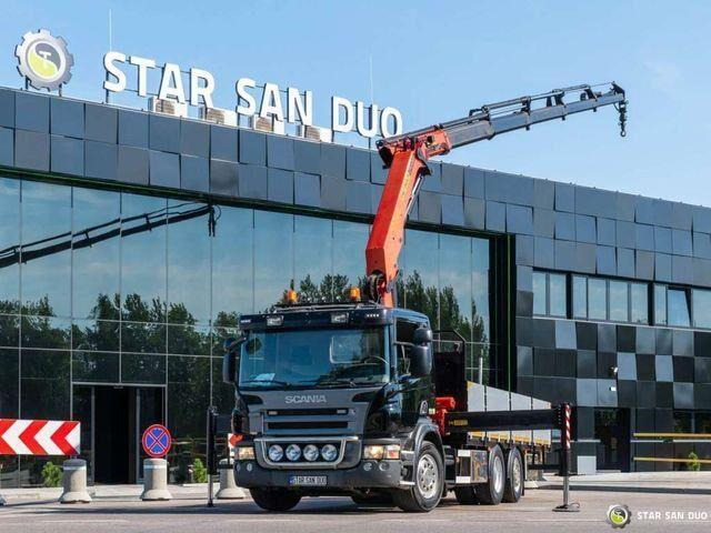 Scania P270 6x2 PALFINGER PK 20002 HDS Crane Rotator - شاحنات مسطحة, شاحنة كرين: صورة 1 Scania P270 6x2 PALFINGER PK 20002 HDS Crane Rotator - شاحنات مسطحة, شاحنة كرين: صورة 1