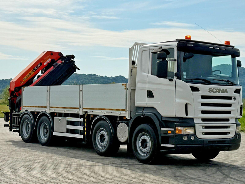 Scania R 420 PRITSCHE 6,47 m * PK 44002/FUNK * 8x4 /TOP - شاحنات مسطحة, شاحنة كرين: صورة 3 Scania R 420 PRITSCHE 6,47 m * PK 44002/FUNK * 8x4 /TOP - شاحنات مسطحة, شاحنة كرين: صورة 3