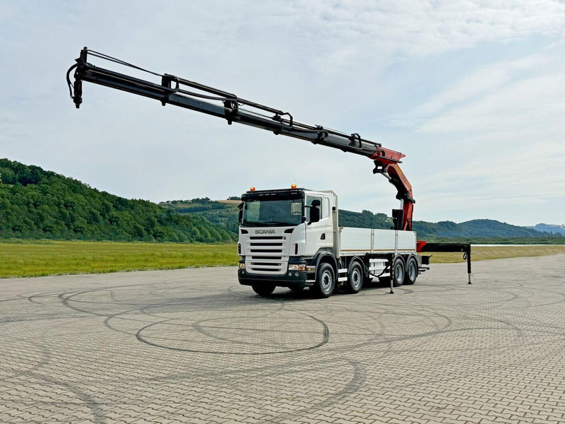 Scania R 420 PRITSCHE 6,47 m * PK 44002/FUNK * 8x4 /TOP - شاحنات مسطحة, شاحنة كرين: صورة 2 Scania R 420 PRITSCHE 6,47 m * PK 44002/FUNK * 8x4 /TOP - شاحنات مسطحة, شاحنة كرين: صورة 2