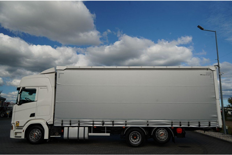Scania R 450 / MEGA / 6x2 / FIRANKA - 8,2 m / SOLÓWKA / OŚ PODNOSZONA / - شاحنة ستارة: صورة 3 Scania R 450 / MEGA / 6x2 / FIRANKA - 8,2 m / SOLÓWKA / OŚ PODNOSZONA / - شاحنة ستارة: صورة 3
