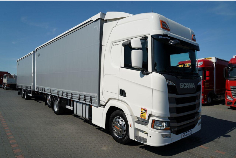 Scania R 450 / ZESTAW TANDEM 120 M3 / PRZEJAZDOWY / OŚ SKRĘTNA PODNOSZO - وحدة جر: صورة 5 Scania R 450 / ZESTAW TANDEM 120 M3 / PRZEJAZDOWY / OŚ SKRĘTNA PODNOSZO - وحدة جر: صورة 5