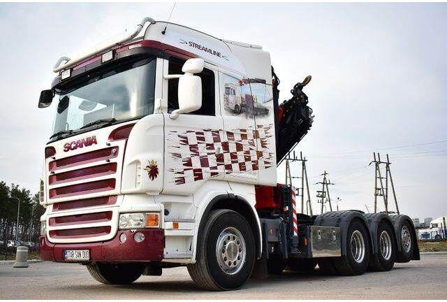 Scania R 480 8x4 FASSI 455 EURO 5 KRAN CRAN - وحدة جر: صورة 5 Scania R 480 8x4 FASSI 455 EURO 5 KRAN CRAN - وحدة جر: صورة 5