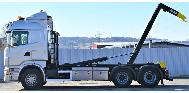 Scania R 480 Abrollkipper * 6x4 * Top Zustand ! - شاحنة ذات خطاف: صورة 5 Scania R 480 Abrollkipper * 6x4 * Top Zustand ! - شاحنة ذات خطاف: صورة 5