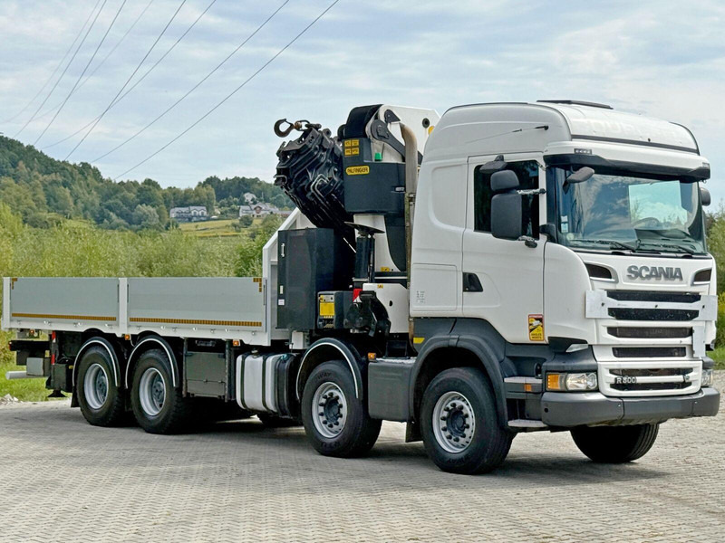 Scania R 500 * PK 88002 - EH G + FUNK * 8x4 *TOPZUSTAND - شاحنات مسطحة, شاحنة كرين: صورة 3 Scania R 500 * PK 88002 - EH G + FUNK * 8x4 *TOPZUSTAND - شاحنات مسطحة, شاحنة كرين: صورة 3