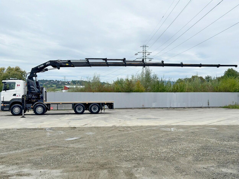 Scania R 620*PLATFORM 6,45m*HIAB 600 E - 9 + FUNK / 8x4 - شاحنات مسطحة, شاحنة كرين: صورة 5 Scania R 620*PLATFORM 6,45m*HIAB 600 E - 9 + FUNK / 8x4 - شاحنات مسطحة, شاحنة كرين: صورة 5