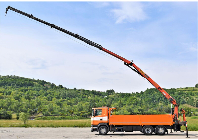 Scania R400 Pritsche 6,80m - شاحنات مسطحة, شاحنة كرين: صورة 4 Scania R400 Pritsche 6,80m - شاحنات مسطحة, شاحنة كرين: صورة 4