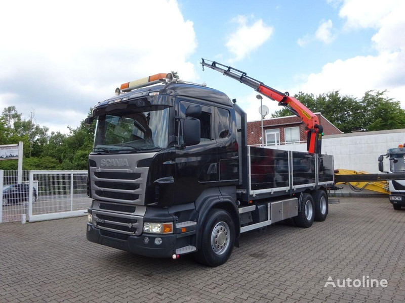 Scania R620 Flatbed + crane PK 22002 EH 6x2 - شاحنات مسطحة, شاحنة كرين: صورة 3 Scania R620 Flatbed + crane PK 22002 EH 6x2 - شاحنات مسطحة, شاحنة كرين: صورة 3