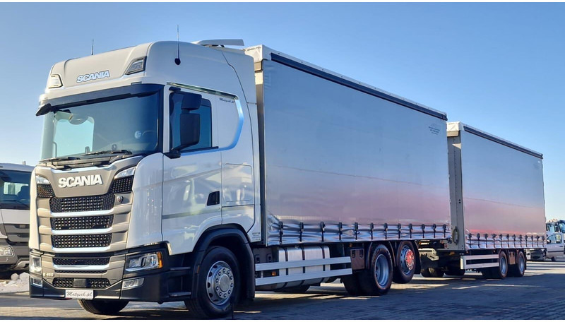 Scania S 450 / ZESTAW TANDEM / 120 M3 / I-PARK COOL / PO KONTRAKCIE S - شاحنة ستارة: صورة 1 Scania S 450 / ZESTAW TANDEM / 120 M3 / I-PARK COOL / PO KONTRAKCIE S - شاحنة ستارة: صورة 1