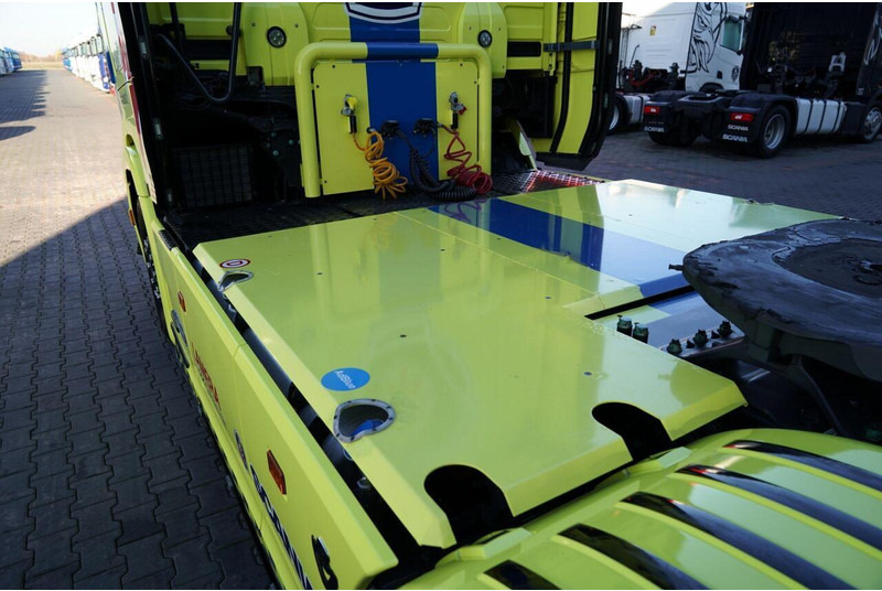 وحدة جر Scania S 520 / V8  / RETARDER / I-PARK COOL / FULL AIRMATIC  / SKÓRY /: صورة 13