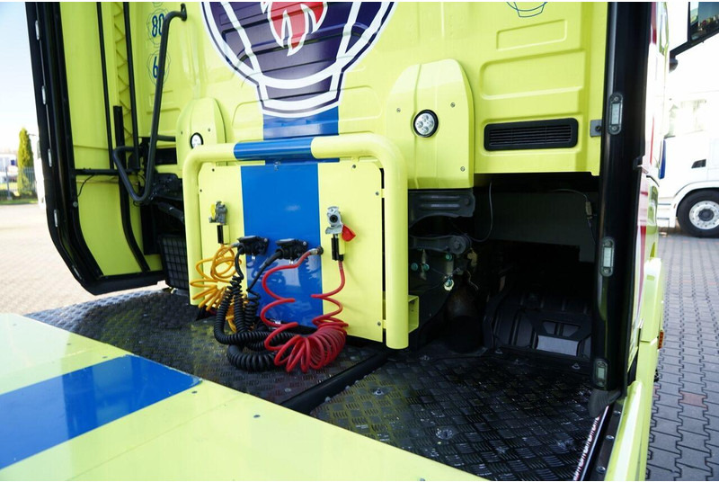 وحدة جر Scania S 520 / V8  / RETARDER / I-PARK COOL / FULL AIRMATIC  / SKÓRY /: صورة 18