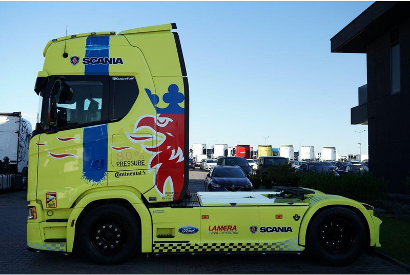 وحدة جر Scania S 520 / V8  / RETARDER / I-PARK COOL / FULL AIRMATIC  / SKÓRY /: صورة 6