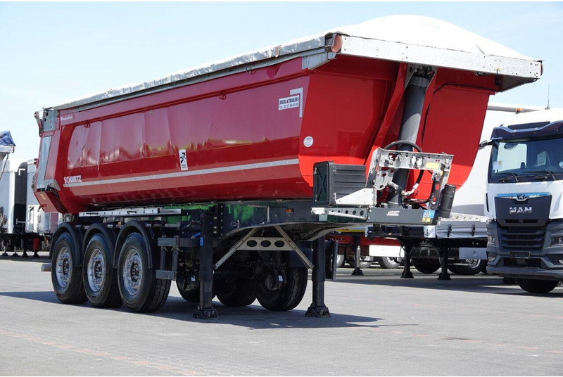 Schmitz Cargobull WYWROTKA / 26 m3 / STALOWA / HYDROKLAPA / OŚ PODNOSZONA / AUTOM - قلابة نصف مقطورة نصف مقطورة قلابة: صورة 1 Schmitz Cargobull WYWROTKA / 26 m3 / STALOWA / HYDROKLAPA / OŚ PODNOSZONA / AUTOM - قلابة نصف مقطورة نصف مقطورة قلابة: صورة 1