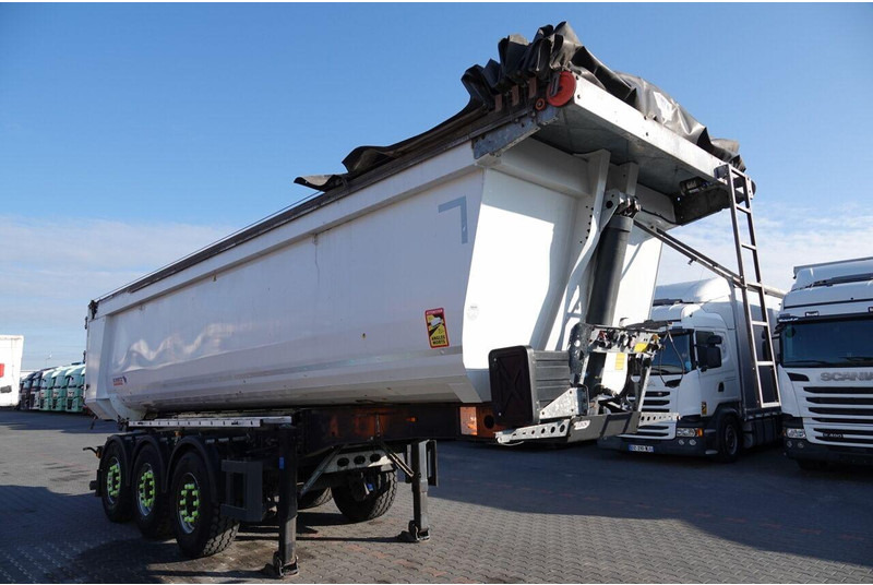 قلابة نصف مقطورة نصف مقطورة قلابة Schmitz Cargobull WYWROTKA 30 m3 / STALOWA / RYNNA WANNA HP / OŚ PODNOSZONAWYWROTK: صورة 8