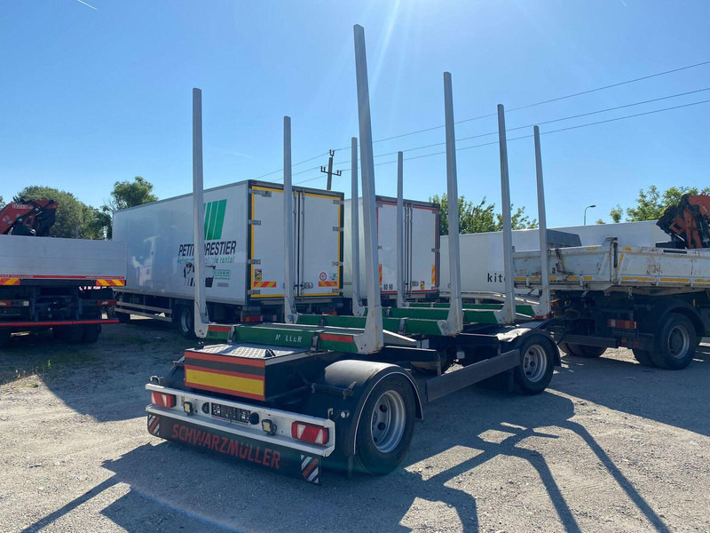 Schwarzmüller Log transporter trailer - مقطورة اخشاب: صورة 4 Schwarzmüller Log transporter trailer - مقطورة اخشاب: صورة 4