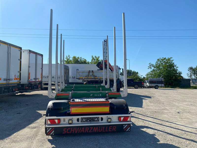 Schwarzmüller Log transporter trailer - مقطورة اخشاب: صورة 5 Schwarzmüller Log transporter trailer - مقطورة اخشاب: صورة 5