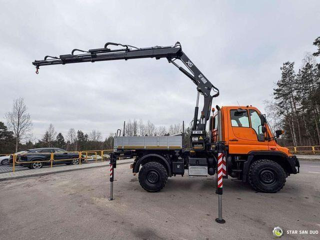 Unimog Mercedes-Benz UNIMOG U300 4x4 HIAB 122 D-3 CRANE - آلة حراثة الحدائق: صورة 4 Unimog Mercedes-Benz UNIMOG U300 4x4 HIAB 122 D-3 CRANE - آلة حراثة الحدائق: صورة 4