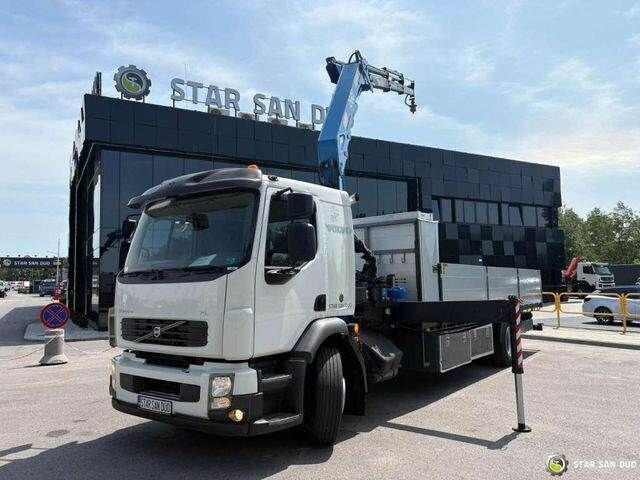 Volvo FE 240 4x2 HMF 1560 K3 HDS Rotator Crane Kran - شاحنات مسطحة, شاحنة كرين: صورة 4 Volvo FE 240 4x2 HMF 1560 K3 HDS Rotator Crane Kran - شاحنات مسطحة, شاحنة كرين: صورة 4