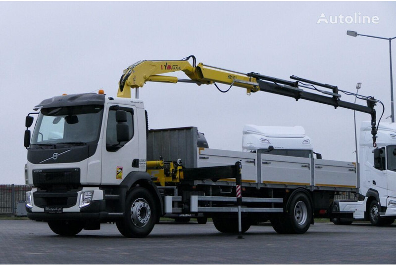 Volvo FE 280 - شاحنات مسطحة, شاحنة كرين: صورة 4 Volvo FE 280 - شاحنات مسطحة, شاحنة كرين: صورة 4