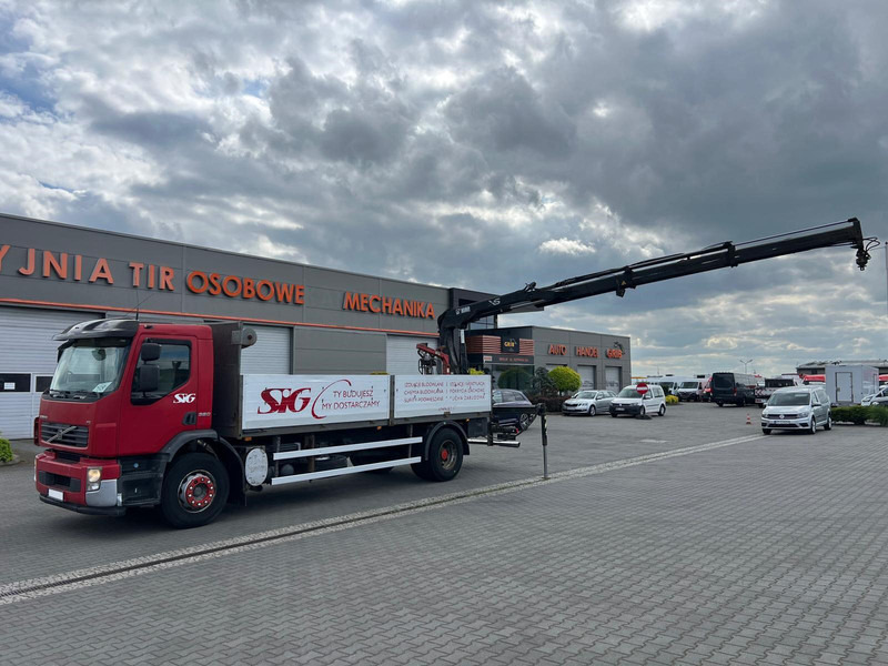 Volvo FE 320 FLATBED CRANE KRAN HDS HIAB 122B-2 DUO - شاحنات مسطحة, شاحنة كرين: صورة 1 Volvo FE 320 FLATBED CRANE KRAN HDS HIAB 122B-2 DUO - شاحنات مسطحة, شاحنة كرين: صورة 1