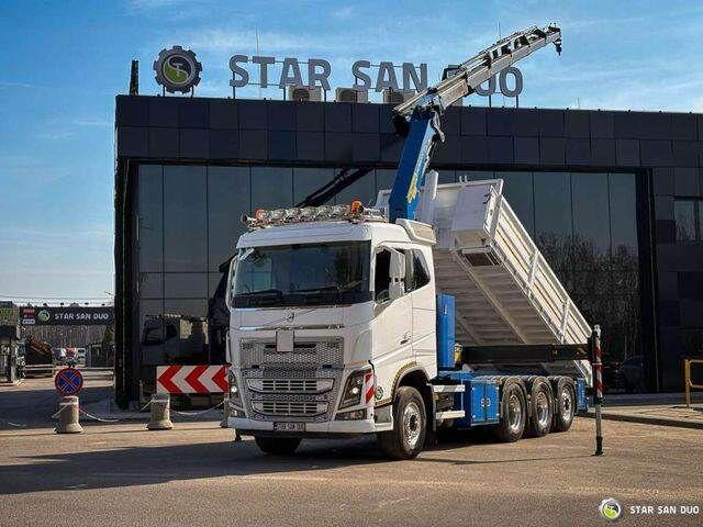 Volvo FH 16.550 8x4 Palfinger PK 34002-SH Crane Kippe - شاحنة قلاب, شاحنة كرين: صورة 1 Volvo FH 16.550 8x4 Palfinger PK 34002-SH Crane Kippe - شاحنة قلاب, شاحنة كرين: صورة 1