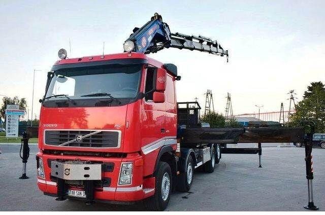 Volvo FH 400 8x2 PM 85 85027 KRAN cran - شاحنات مسطحة, شاحنة كرين: صورة 1 Volvo FH 400 8x2 PM 85 85027 KRAN cran - شاحنات مسطحة, شاحنة كرين: صورة 1