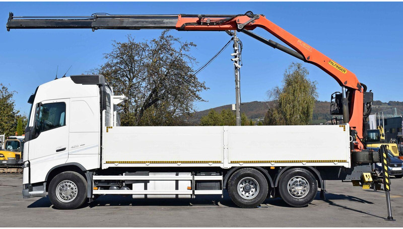 Volvo FH 420 - شاحنات مسطحة, شاحنة كرين: صورة 5 Volvo FH 420 - شاحنات مسطحة, شاحنة كرين: صورة 5