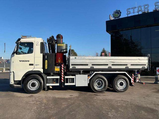 Volvo FH 460 6x4H PALFINGER PK 27002 Crane Tipper 5th - شاحنة قلاب, شاحنة كرين: صورة 5 Volvo FH 460 6x4H PALFINGER PK 27002 Crane Tipper 5th - شاحنة قلاب, شاحنة كرين: صورة 5