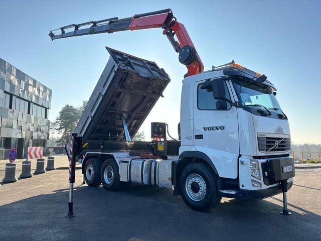 Volvo FH 460 6x4H PALFINGER PK 27002 Crane Tipper 5th - شاحنة قلاب, شاحنة كرين: صورة 2 Volvo FH 460 6x4H PALFINGER PK 27002 Crane Tipper 5th - شاحنة قلاب, شاحنة كرين: صورة 2