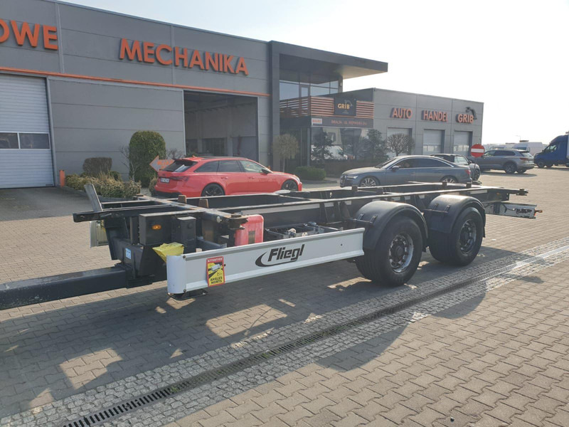 Volvo FH 460 EURO 6 BDF SWAP CHASSIS + TRAILER FLIEGL TWP180 - شاحنة هيكل كابينة: صورة 4 Volvo FH 460 EURO 6 BDF SWAP CHASSIS + TRAILER FLIEGL TWP180 - شاحنة هيكل كابينة: صورة 4