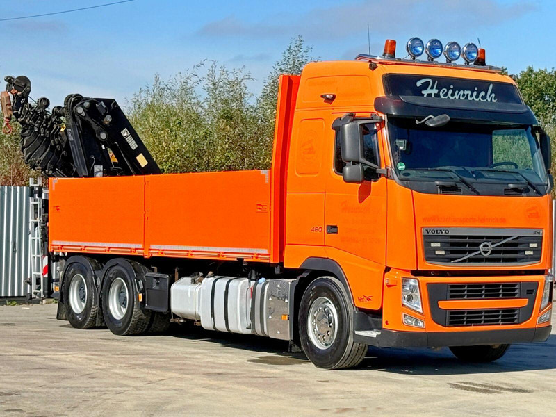 Volvo FH 460 * HIAB 377 E - 7 HIPRO + FUNK * 6x4 - شاحنات مسطحة, شاحنة كرين: صورة 4 Volvo FH 460 * HIAB 377 E - 7 HIPRO + FUNK * 6x4 - شاحنات مسطحة, شاحنة كرين: صورة 4