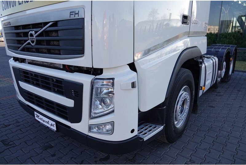 وحدة جر Volvo FH 500 / 6x2 / RETARDER / PEŁNY ADR / PUSHER / OŚ PODNOSZONA / D: صورة 10