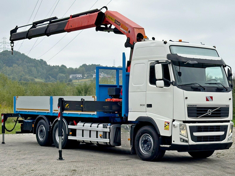 Volvo FH 500 - شاحنات مسطحة, شاحنة كرين: صورة 2 Volvo FH 500 - شاحنات مسطحة, شاحنة كرين: صورة 2