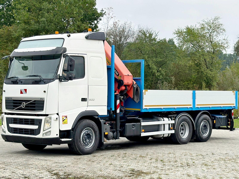 Volvo FH 500 - شاحنات مسطحة, شاحنة كرين: صورة 3 Volvo FH 500 - شاحنات مسطحة, شاحنة كرين: صورة 3