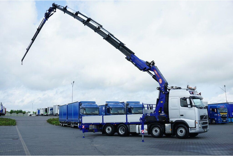 Volvo FH / 520 / 8 X 2 / SKRZYNIOWY + HDS / PM 85 SP + JIB J 1204 / WY - شاحنات مسطحة, شاحنة كرين: صورة 4 Volvo FH / 520 / 8 X 2 / SKRZYNIOWY + HDS / PM 85 SP + JIB J 1204 / WY - شاحنات مسطحة, شاحنة كرين: صورة 4