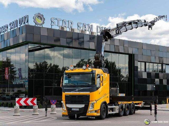 Volvo FH 540 8x4 HMF 6020 Fly Jib Winch - شاحنات مسطحة, شاحنة كرين: صورة 1 Volvo FH 540 8x4 HMF 6020 Fly Jib Winch - شاحنات مسطحة, شاحنة كرين: صورة 1