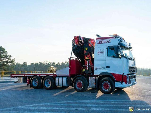 Volvo FH500 8x4 PALFINGER PK 60002 F Crane Tractor - شاحنات مسطحة, شاحنة كرين: صورة 5 Volvo FH500 8x4 PALFINGER PK 60002 F Crane Tractor - شاحنات مسطحة, شاحنة كرين: صورة 5