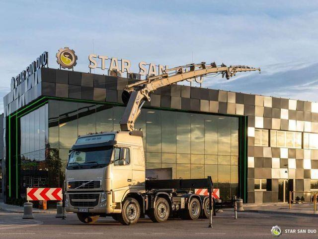Volvo FH540 8x4 HIAB 477 E-6XS Crane Fly Jib Winch - شاحنة هيكل كابينة, شاحنة كرين: صورة 2 Volvo FH540 8x4 HIAB 477 E-6XS Crane Fly Jib Winch - شاحنة هيكل كابينة, شاحنة كرين: صورة 2
