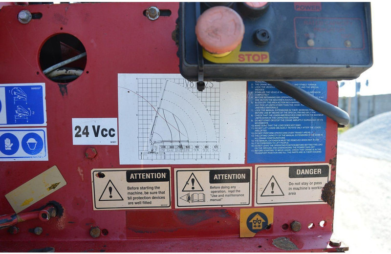 شاحنات مسطحة, شاحنة كرين Volvo FL 18.280 Pallet Forks Rotator "22.5 5300 kg HDS AT: صورة 8