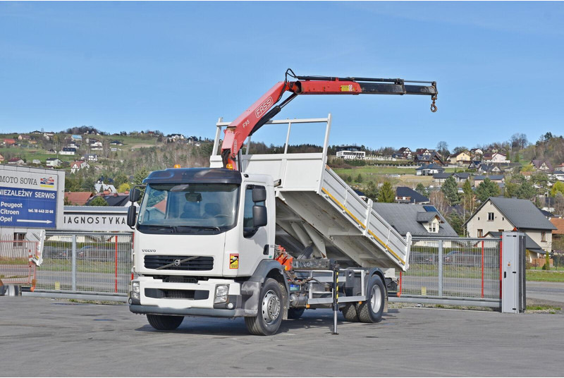 Volvo FL 290 KIPPER 4,90m * FASSI F95A.22 + FUNK * TOP - شاحنة قلاب, شاحنة كرين: صورة 2 Volvo FL 290 KIPPER 4,90m * FASSI F95A.22 + FUNK * TOP - شاحنة قلاب, شاحنة كرين: صورة 2