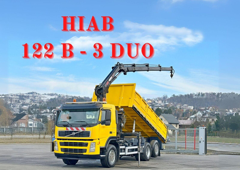 Volvo FM 330 Kipper 5,50m*HIAB 122 B -3 DUO*TOPZUSTAND - شاحنة قلاب, شاحنة كرين: صورة 1 Volvo FM 330 Kipper 5,50m*HIAB 122 B -3 DUO*TOPZUSTAND - شاحنة قلاب, شاحنة كرين: صورة 1