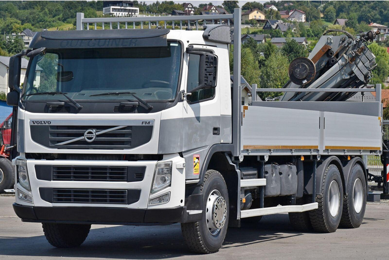 Volvo FM 370 - شاحنات مسطحة, شاحنة كرين: صورة 4 Volvo FM 370 - شاحنات مسطحة, شاحنة كرين: صورة 4