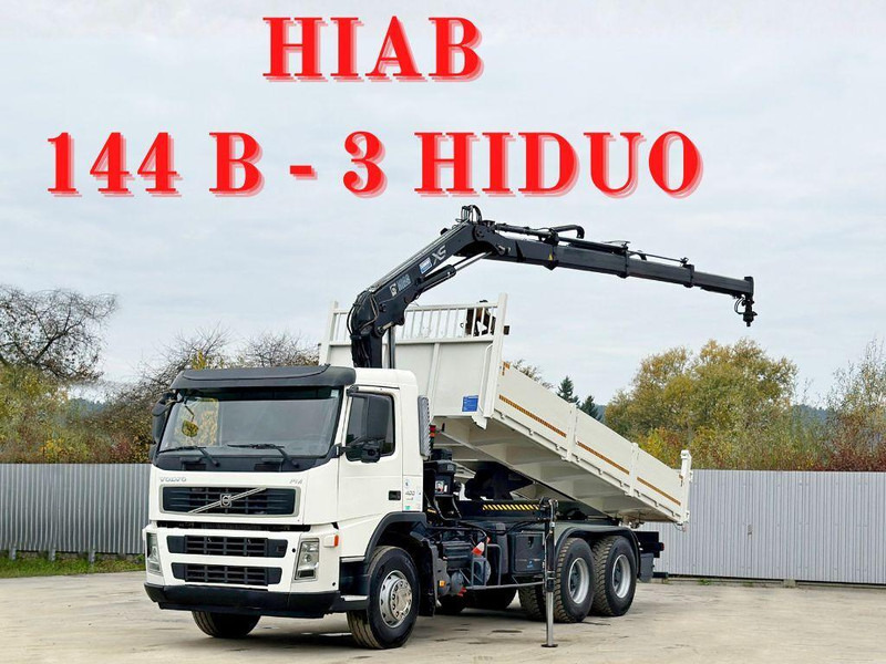Volvo FM 400 Kipper 6,20m * HIAB 144 B-3 HIDUO* 6x4 - شاحنة قلاب, شاحنة كرين: صورة 1 Volvo FM 400 Kipper 6,20m * HIAB 144 B-3 HIDUO* 6x4 - شاحنة قلاب, شاحنة كرين: صورة 1