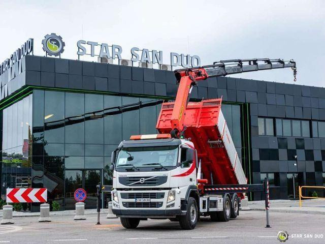 Volvo FM 410 6x2 PALFINGER PK 26002 EH Crane Tipper - شاحنة قلاب, شاحنة كرين: صورة 1 Volvo FM 410 6x2 PALFINGER PK 26002 EH Crane Tipper - شاحنة قلاب, شاحنة كرين: صورة 1