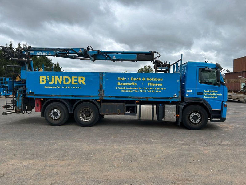 Volvo FM 410 Pritsche mit Kran - شاحنات مسطحة, شاحنة كرين: صورة 3 Volvo FM 410 Pritsche mit Kran - شاحنات مسطحة, شاحنة كرين: صورة 3