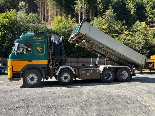Volvo FM 480 + HIAB X-HIPRO 262 EP-5 - شاحنة قلاب, شاحنة كرين: صورة 2 Volvo FM 480 + HIAB X-HIPRO 262 EP-5 - شاحنة قلاب, شاحنة كرين: صورة 2