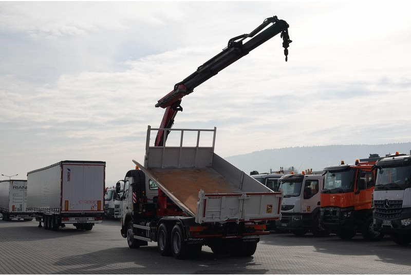 Volvo FMX 370 / 6X4 / WYWROTKA + HDS FASSI F165XP / MAX UDŹWIG 5200KG - شاحنة قلاب: صورة 3 Volvo FMX 370 / 6X4 / WYWROTKA + HDS FASSI F165XP / MAX UDŹWIG 5200KG - شاحنة قلاب: صورة 3