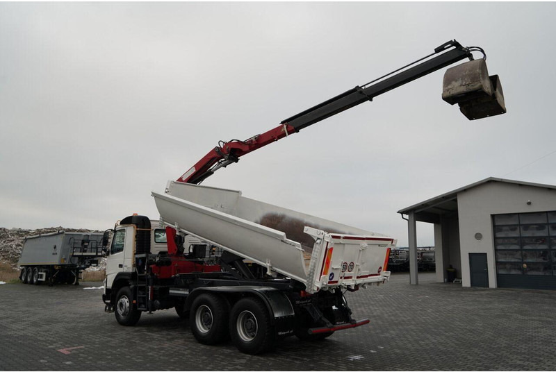 Volvo FMX 380 / 6x4 / WYWROTKA + HDS HMF 1820 K2 / HYDROBURTA / STEROW - شاحنة قلاب, شاحنة كرين: صورة 3 Volvo FMX 380 / 6x4 / WYWROTKA + HDS HMF 1820 K2 / HYDROBURTA / STEROW - شاحنة قلاب, شاحنة كرين: صورة 3