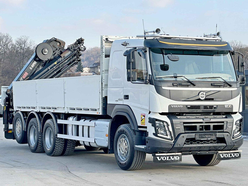 Volvo FMX 460 HIAB X - HIPRO 302 EP - 5 + FUNK/ 8x4 - شاحنات مسطحة, شاحنة كرين: صورة 3 Volvo FMX 460 HIAB X - HIPRO 302 EP - 5 + FUNK/ 8x4 - شاحنات مسطحة, شاحنة كرين: صورة 3