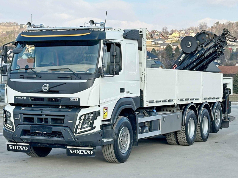 Volvo FMX 460 HIAB X - HIPRO 302 EP - 5 + FUNK/ 8x4 - شاحنات مسطحة, شاحنة كرين: صورة 4 Volvo FMX 460 HIAB X - HIPRO 302 EP - 5 + FUNK/ 8x4 - شاحنات مسطحة, شاحنة كرين: صورة 4