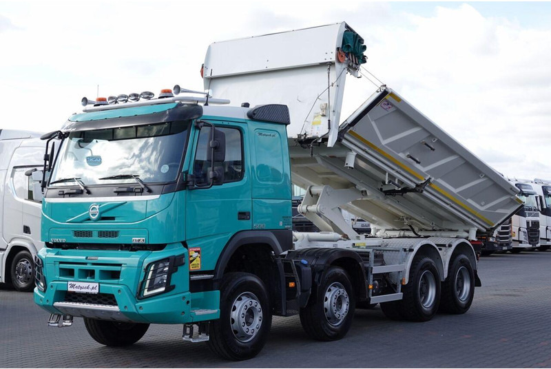 Volvo FMX 500 / 8x4 / HYDROBURTA / BORDMATIC / 2016 ROK / EURO 6 / PO - شاحنة قلاب: صورة 1 Volvo FMX 500 / 8x4 / HYDROBURTA / BORDMATIC / 2016 ROK / EURO 6 / PO - شاحنة قلاب: صورة 1